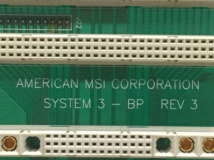 Used AMERICAN MSI Circuit Board 3000.020.022 #106204