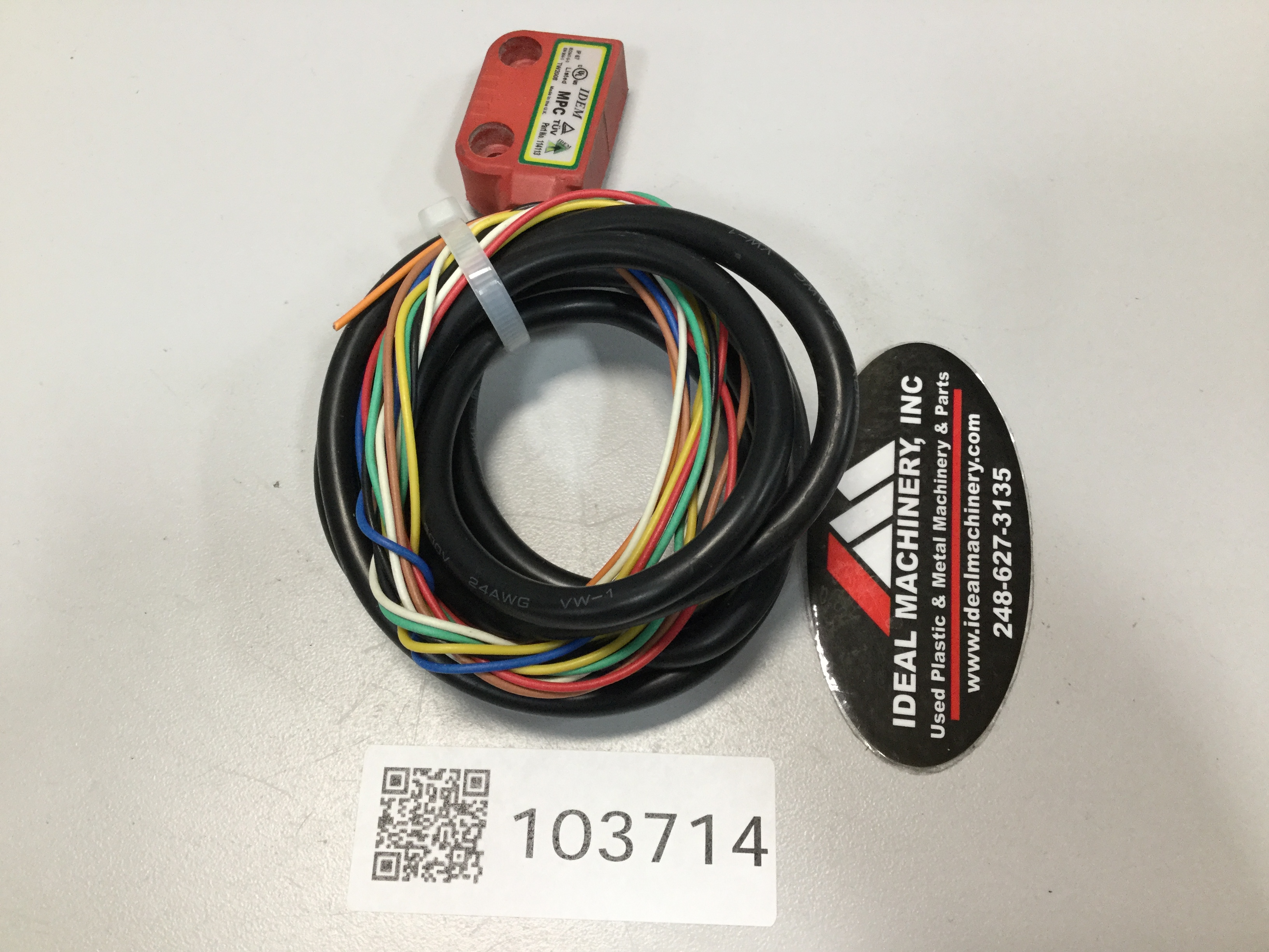 Used IDEM SAFETY SWITCHES Coded Miniature Switch 114113 USED