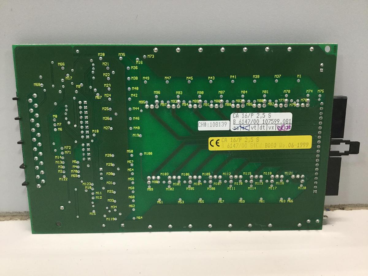 Used BACHMANN ELECTRONIC Output Card CA16/P2.5S E06149/00 003 USED