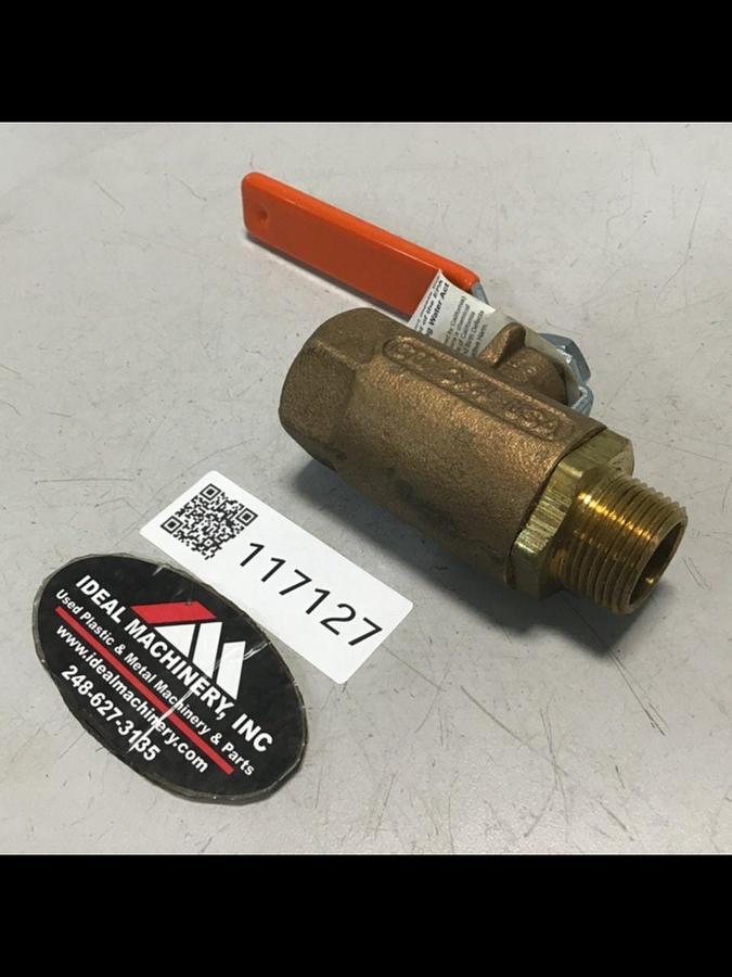Used PARKER Ball Valve 600 WOG Used #117127