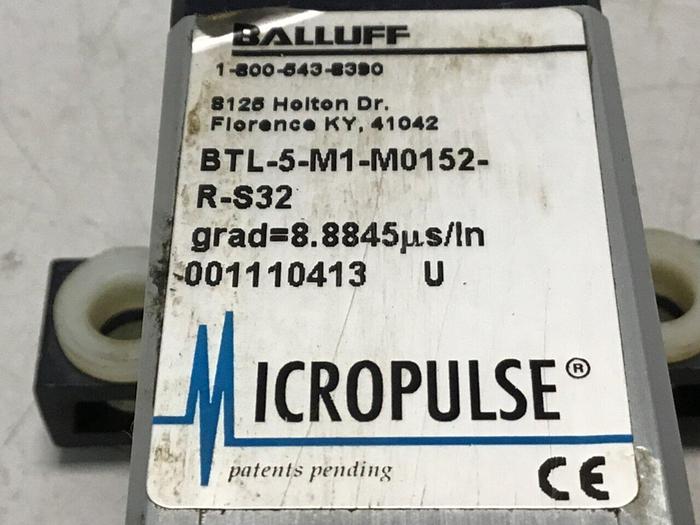 Used BALLUFF Transducer BTL-5-M1-M0152-R-S32 Used