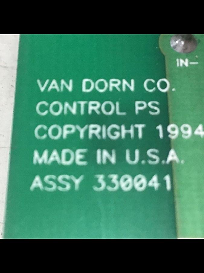 Used VAN DORN Circuit Board 330041 PC330-041 Used
