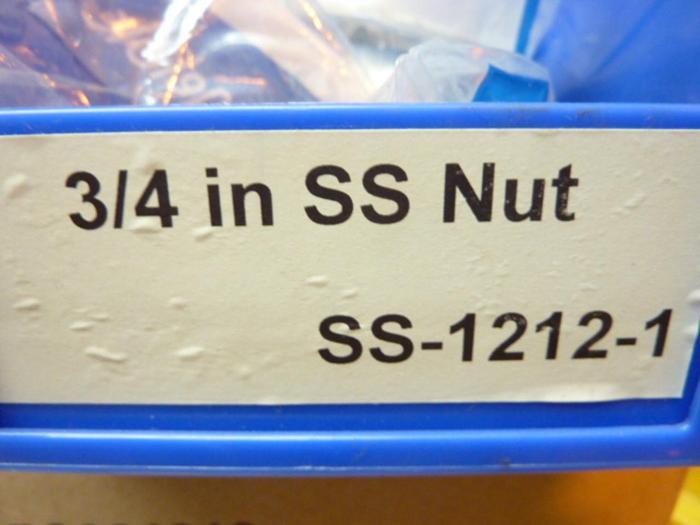 SWAGELOK Nut SS-1212-1 #41183 DNL SCRAPPED