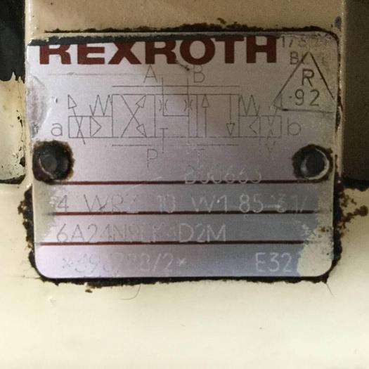 Used REXROTH Valve 4WRZ10W185316A24N9EK4D2M Used