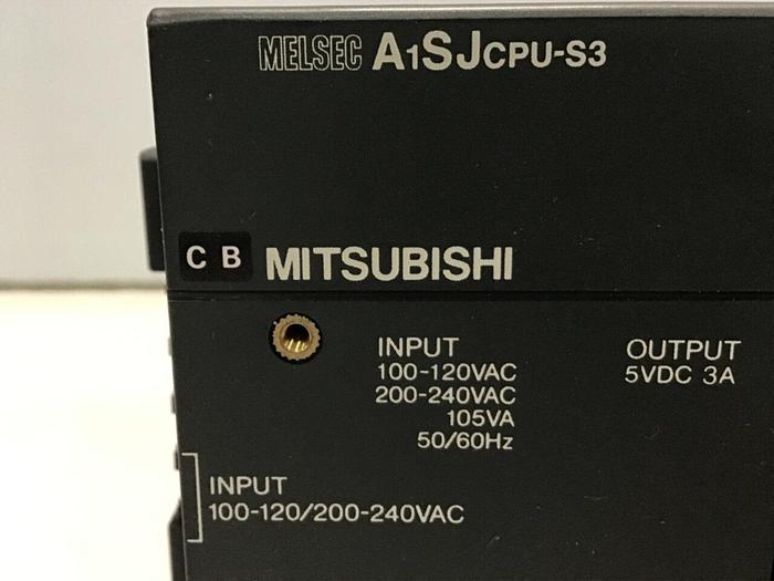 Used MITSUBISHI CPU Unit Slot Rack A1SJCPU-S3 #125181