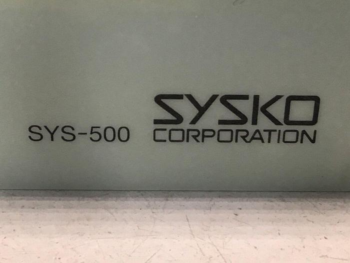 Used SYSCO Control Panel SYS-500 USED