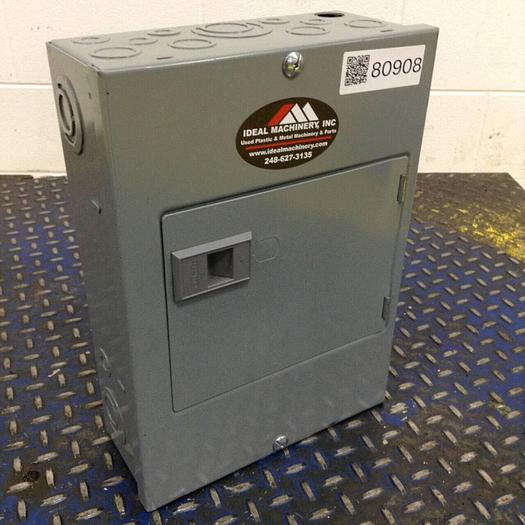 Used SQUARE D QO Load Center QO8-16L100DS #80908