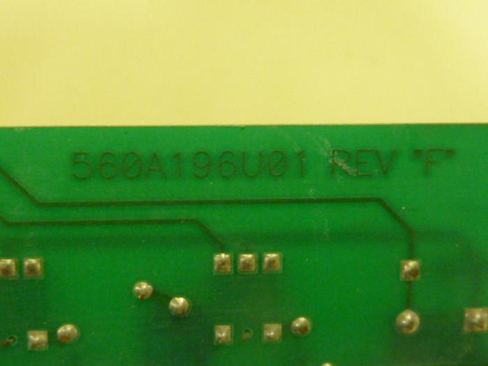 Used STERLCO Display Card 785A196U #47433