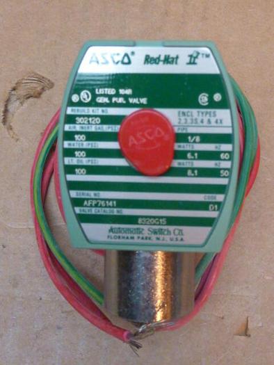 Used ASCO Solenoid Valve 8320G15 #34378