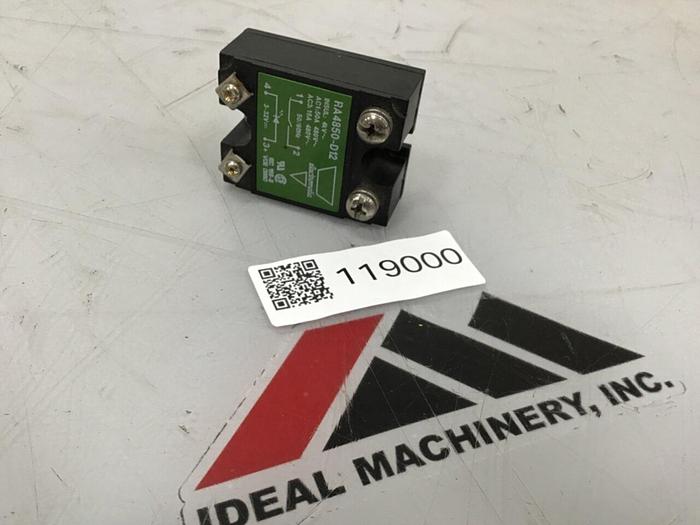 Used CARLO GAVAZZI Solid State Relay RA4850-D12 #119000