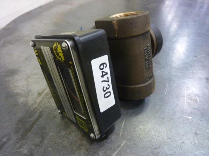 Used UNIVERSAL FLOW MONITORS Flow Meter MN-BSE60GM-12-32V1.0-A1NR #64730