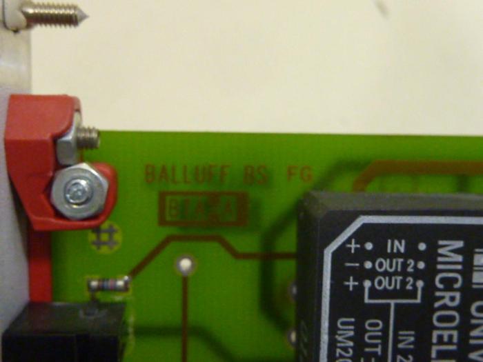 Used BALLUFF Interface Board 714969H #65310