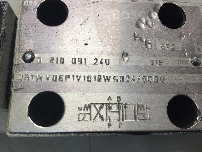 Used BOSCH Valve 0 810 091 240 Used