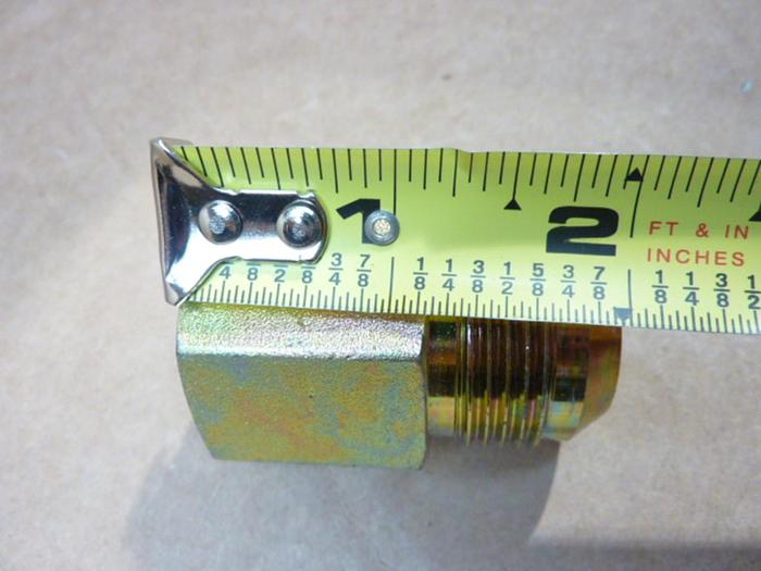 PRESSURE CONNECTIONS CORP. Pipe Adaptor 2405-16-12 #40337 SCRAPPED / DNL