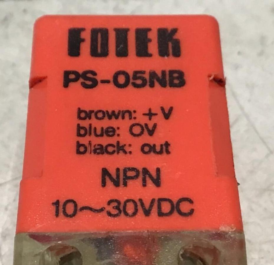 Used FOTEK Proximity Switch PS-05NB USED