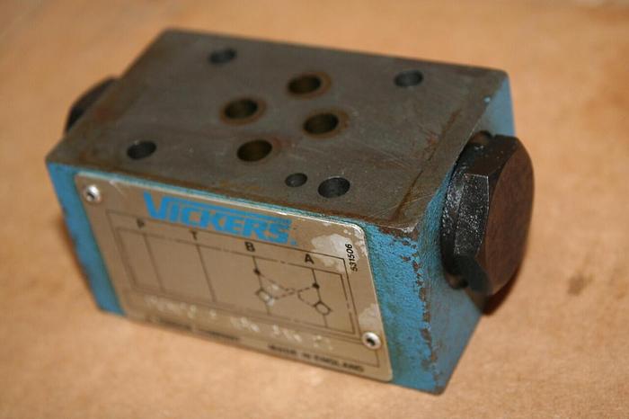 Used VICKERS Directional Check Valve DGMPC3ABKBAK21 #19123