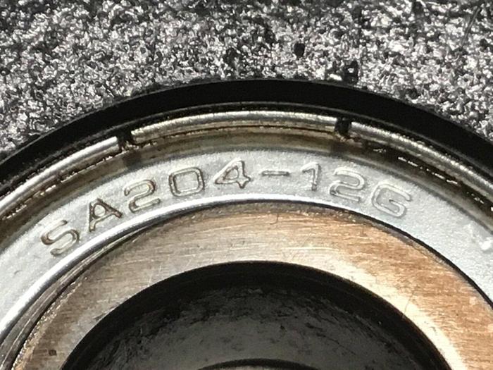 Used HBC BEARINGS Mount Bearing SA204-12G #124953