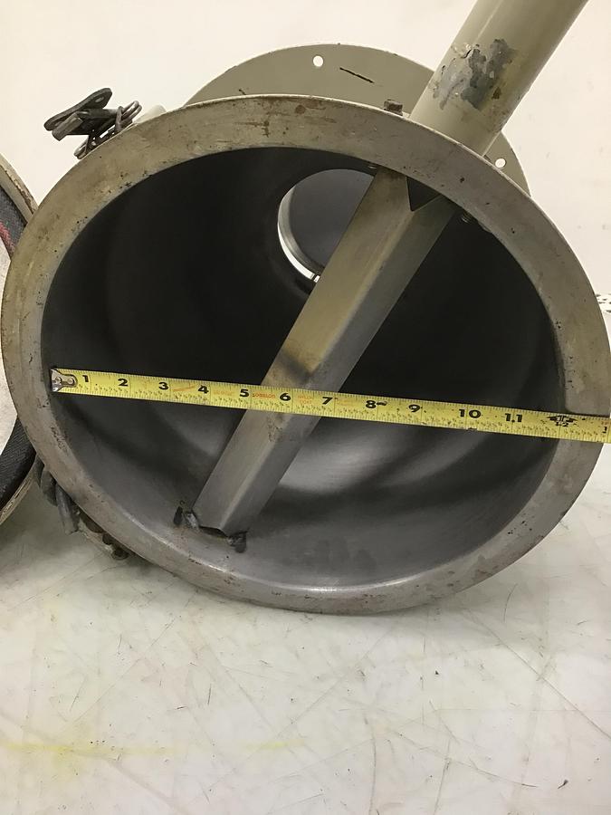 Used CONAIR FRANKLIN DB12SE03MB DustBeater Vacuum Loader w/ Lid Used #142855