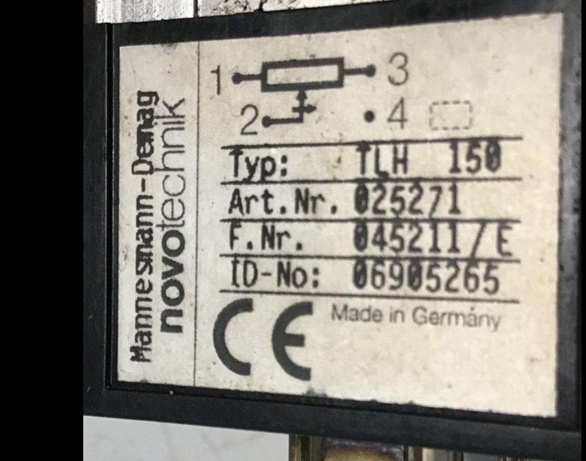 Used NOVOTECHNIK Linear Transducer TLH150 Used