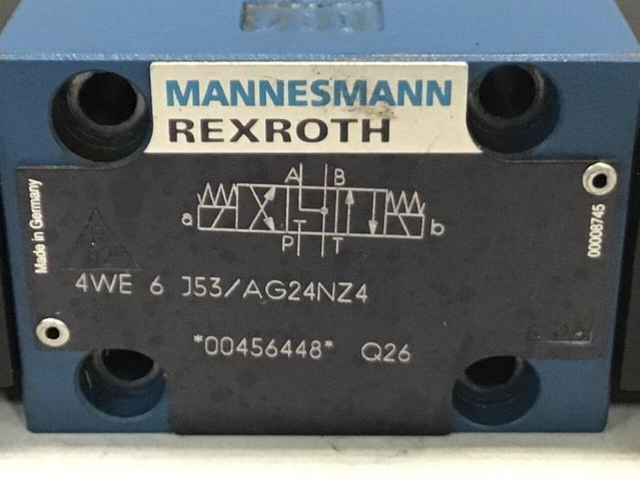 Used REXROTH Directional Control Valve 4WE6J53/AG24NZ4 #140411