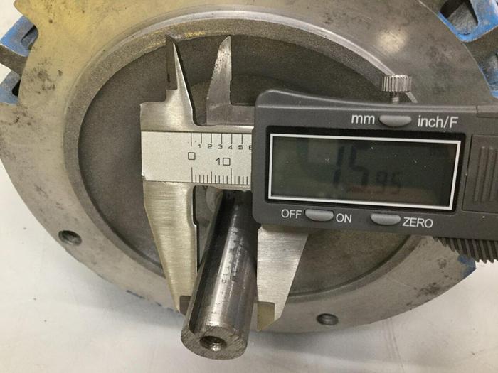 Used BALDOR .75 HP Motor VBM3112 Used