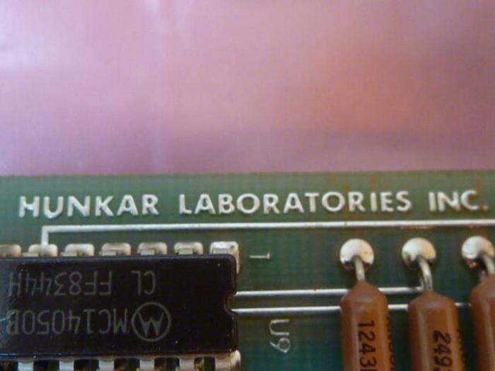 Used HUNKAR LABS Circuit Board 61347-02 #33925