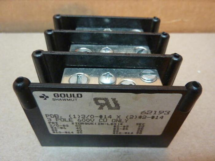 Used GOULD Fuse Block 62193 #31079
