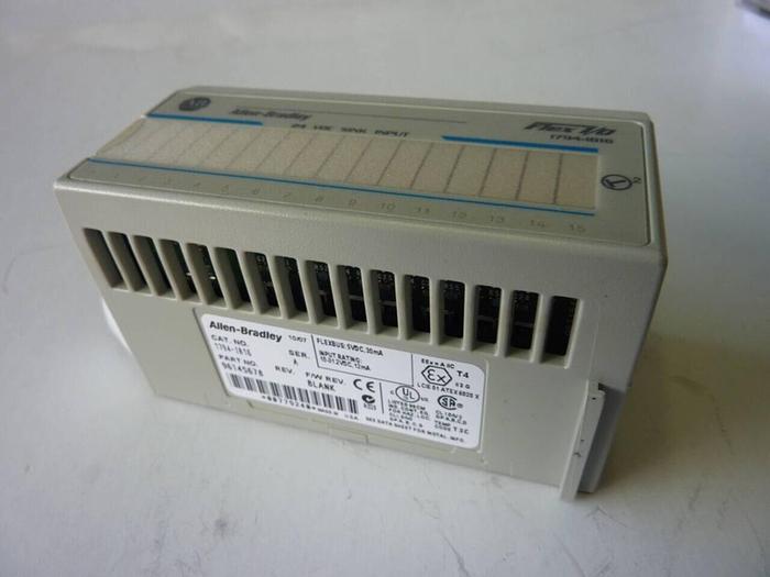 Used ALLEN BRADLEY Input Module 1794-IB16 SER A #50509