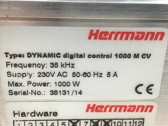 Used HERRMANN Welder Control Module 1000 1000MCV Used