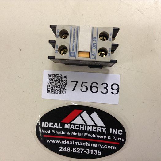 Used TELEMECANIQUE Contact Block LA1 DN20 #75639