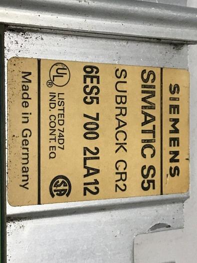 Used SIEMENS Rack Simatic S5 6ES5 700-2LA12 #134927