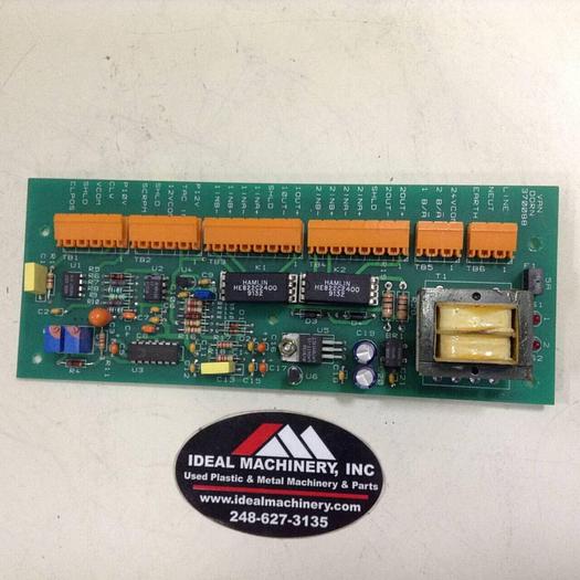 Used VAN DORN Instrumentation Board Circuit Board 370088 #100260