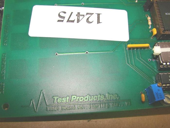 Used TEST PRODUCTS Keypad GM-T51105-001B #12475