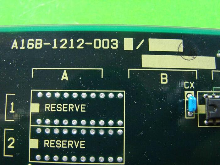 FANUC Circuit Board A16B-1212-0030 /02B Used