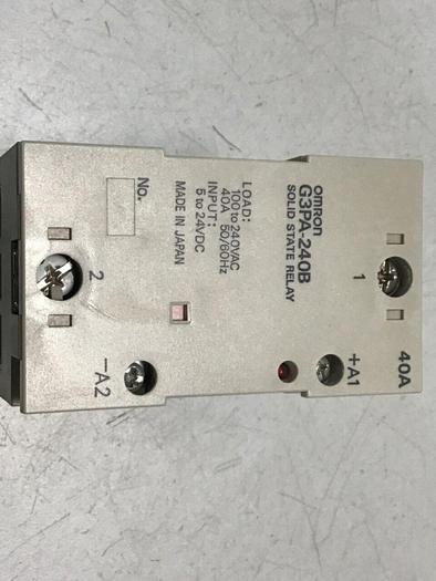 Used OMRON Solid State Relay G3PA-240B #119078