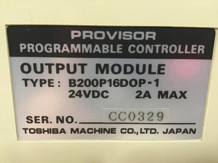 Used TOSHIBA Output Module B200P16DOP-1 #140789