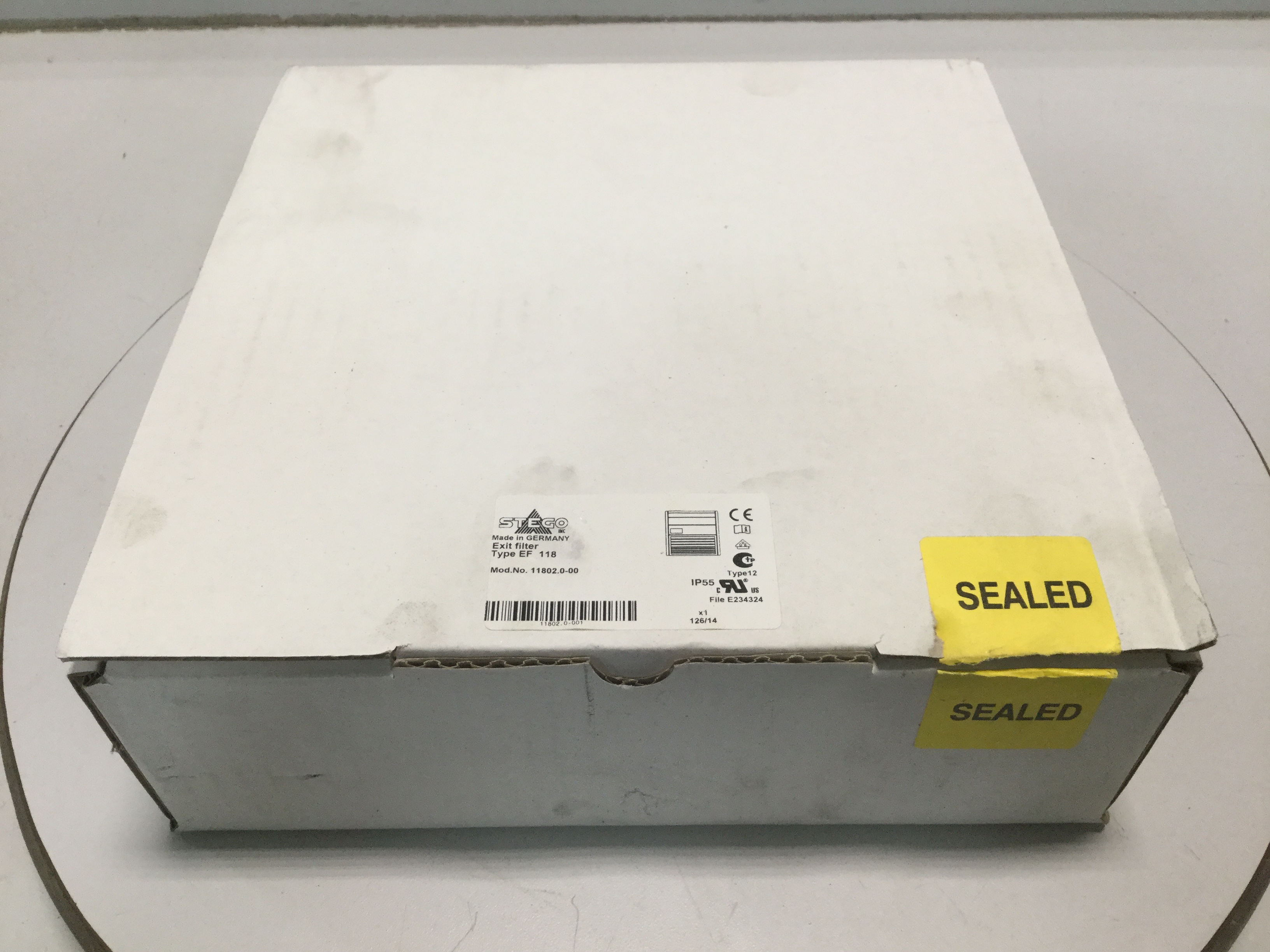 STEGO Filter Fan Enclosure 11802.0-00 NEW