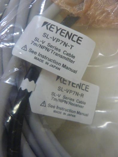 KEYENCE CORP Light Curtain Cable SL-VP7N-T / SL-VP7N-R #52550
