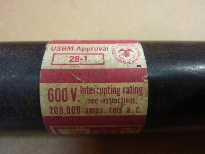 Used FUSETRON 80 Amp Fuse FRS-80 #38536