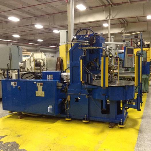 Used 2000 NEWBURY 80VTCR4 INJECTION MOLDING MACHINE USED