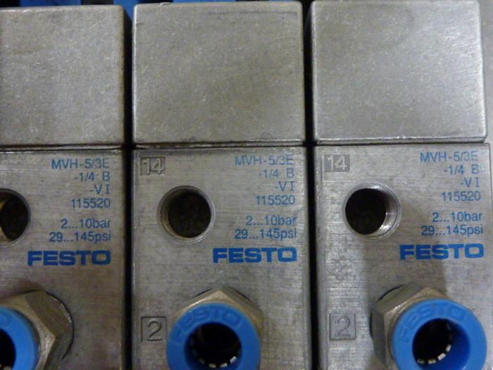 Used FESTO Control Block / Valve Terminal IFB8-02 #52762