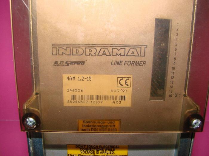 Used REXROTH INDRAMAT Power Supply NAM 1.2-15 Used