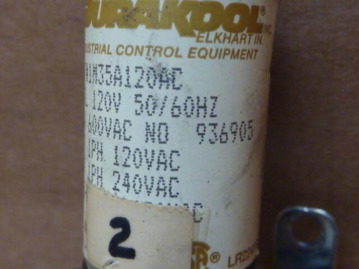 Used DURAKOOL Contactor Relay IM35A120AC #30791