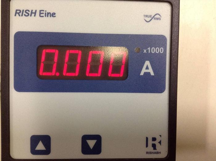 Used RISHABH Control Panel RISH EINE A #86294