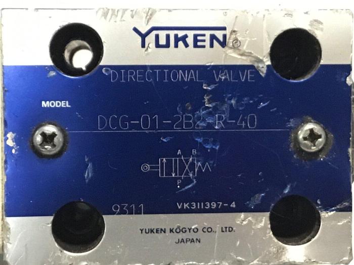 Used YUKEN Directional Valve DCG-01-2B2-R-40 #132164