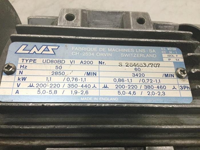 Used LNS Motor UD80BD V1 A200 #114823