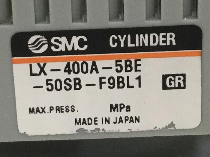 Used SMC Actuator LX-400A-5BE-50SB-F9BL1 #108073
