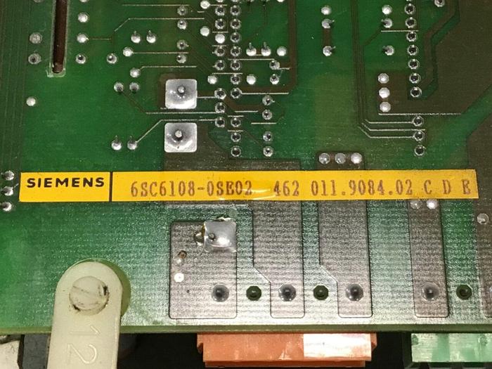 Used SIEMENS Power Module PC Board 6SC6108-0SE02 #136148