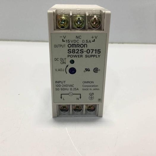 Used OMRON Power Supply S82S-0715 #96019