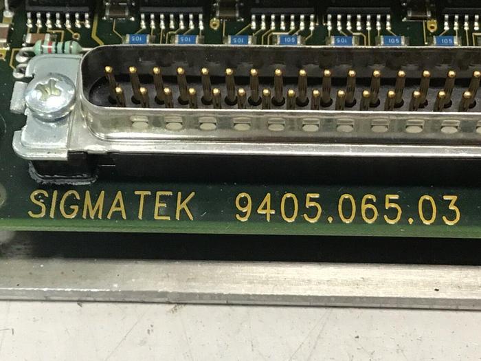 Used SIGMATEK Circuit Board NC4 KOMPAKT 01-250-010-D #129569